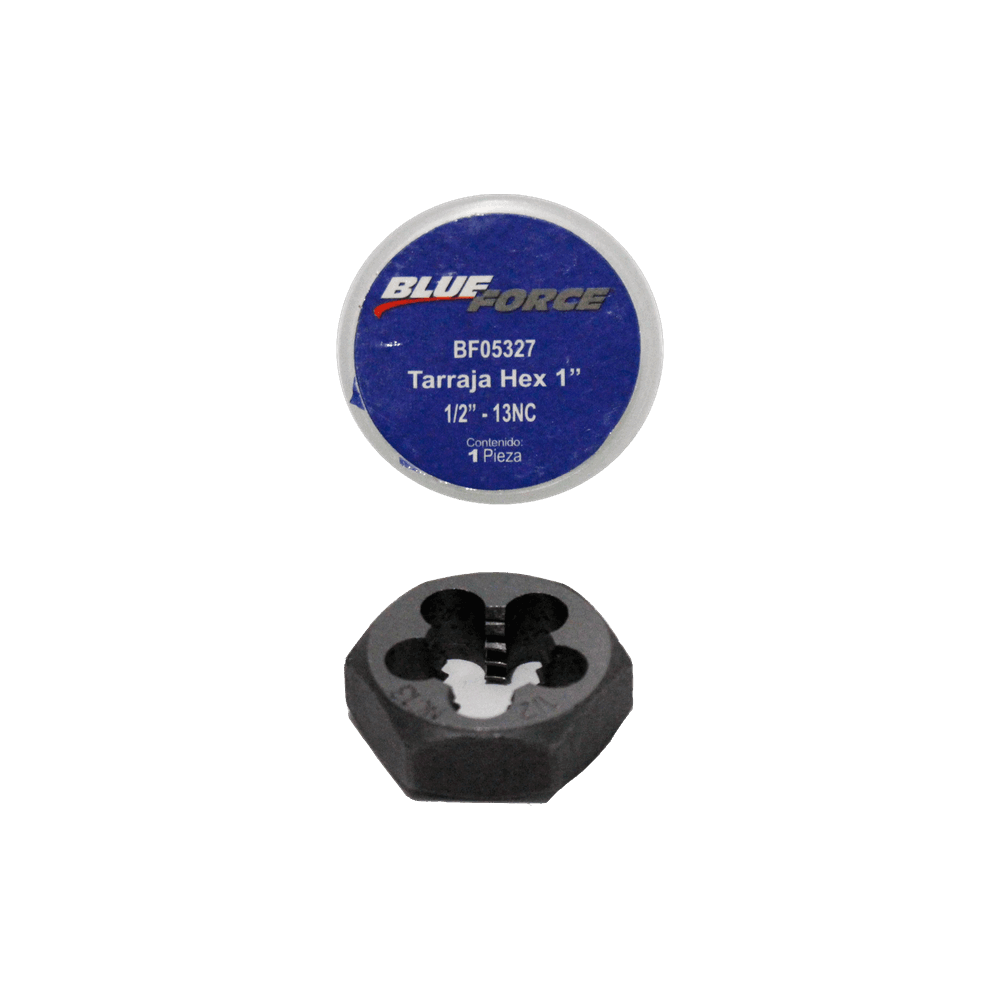Tarraja hexagonal de 1/2 PLG- 13 NC Blue Force