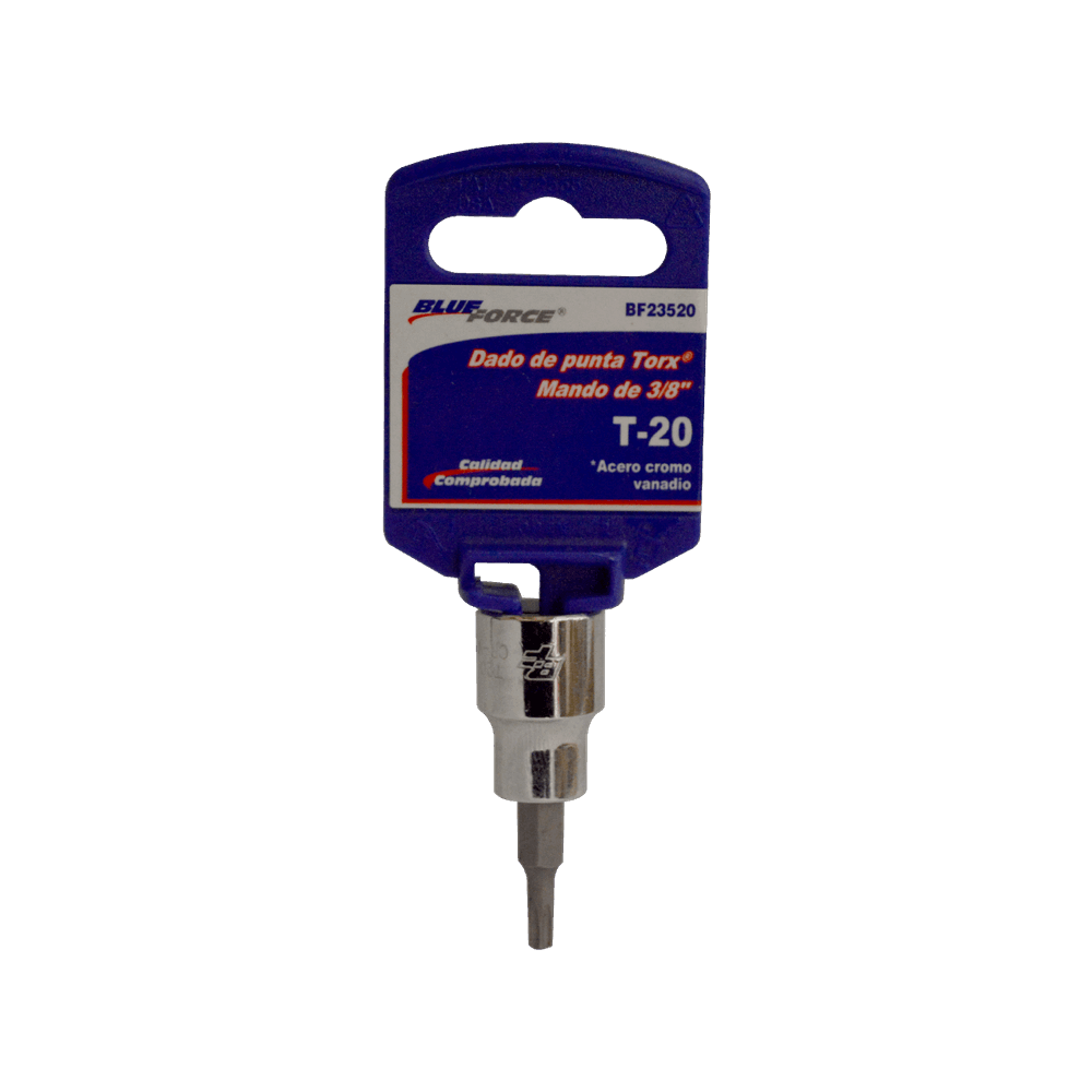 Dado de punta Torx de mando de 3/8 T20 Blue Force