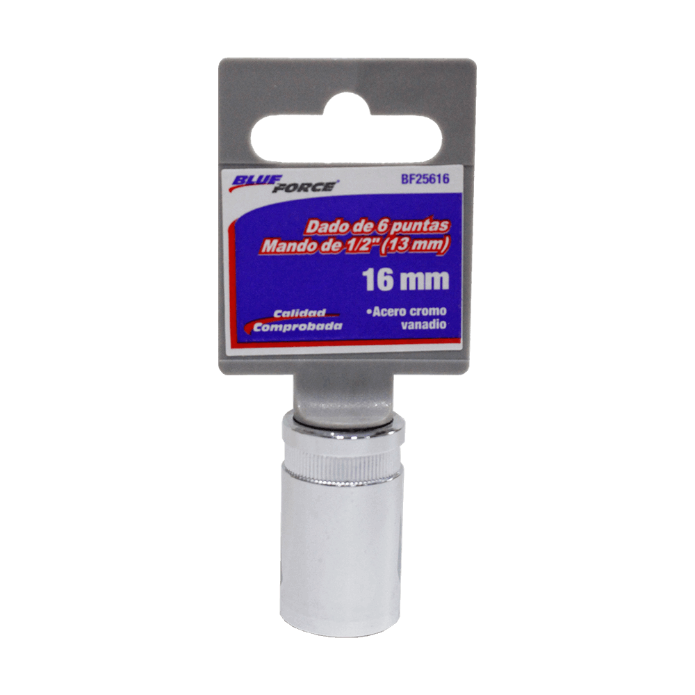Dado de 6 puntas mando de 1/2 x 16 MM Blue Force