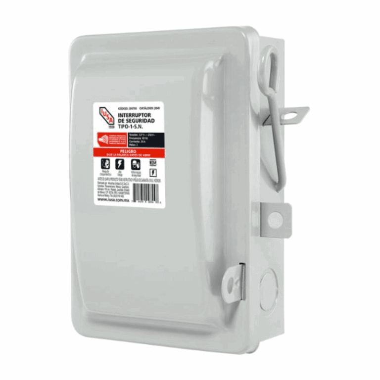 Interruptor de seguridad 2 fases 30 A IUSA